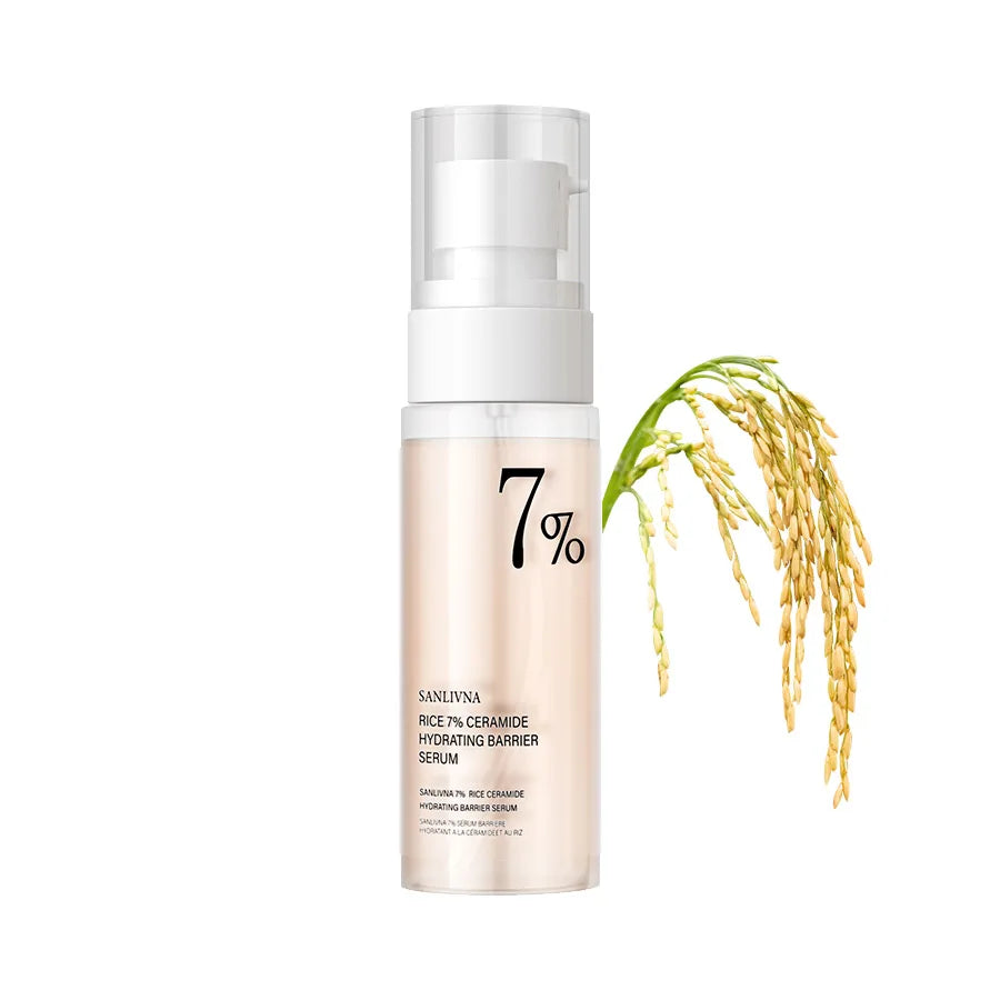 Rice powder toner Rice essence toner Rice grain cleansing foam facial cleanser Niacinamide whitening essence Moisturizing