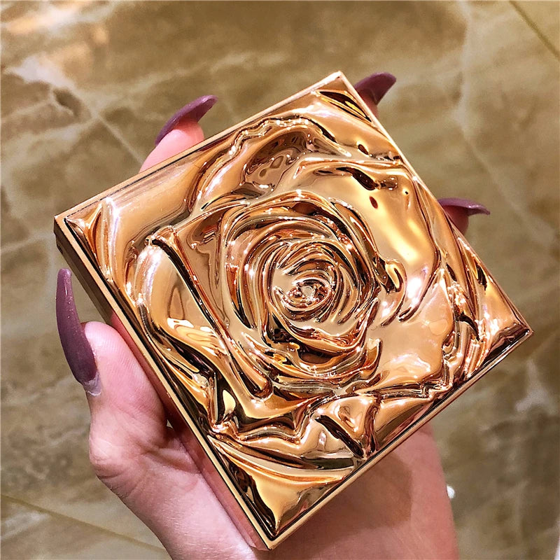 Guicami Highlighter Facial Bronzer Palette Makeup 3D Face Contour Shimmer Powder Illuminator Highlight Cosmetic Concealer