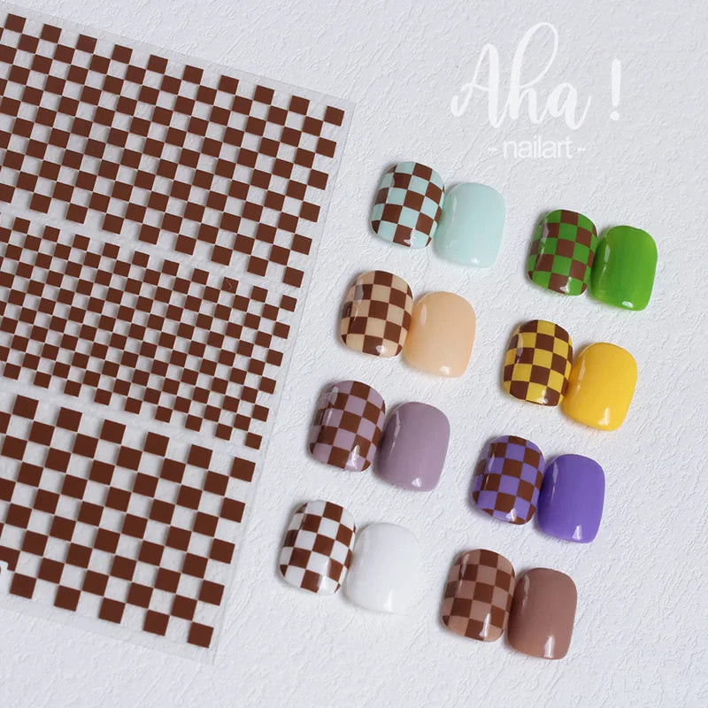 1Pcs Star/Moon/Cross Nail Art Stickers Gold/Silver Holographic Star Nail Decals Self-Adhesive 3D Manicure Decor