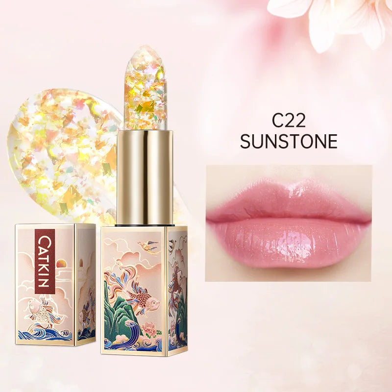 CATKIN Lip Balm – Moisturizing, Repairing Lip Skin, Pink Transparent Soothing Treatment for Soft & Healthy Lips