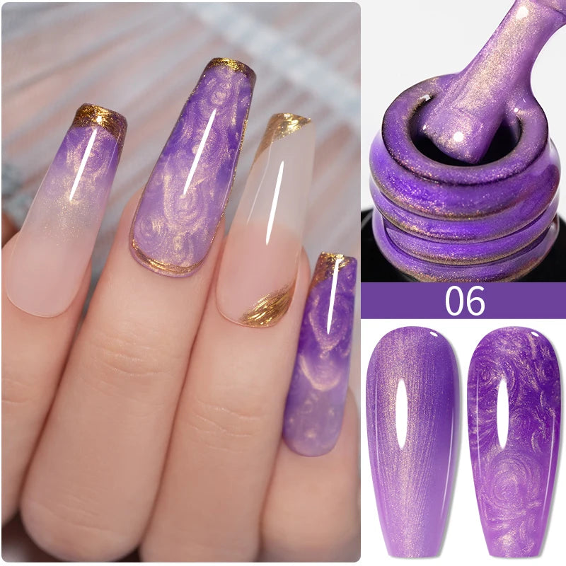 PUENTE 15ML Vitamin E Base Coat Gel Nail Polish For Soft Thin Breaking Nails Strengthen Soak Off UV Gel Varnish For Nail Care