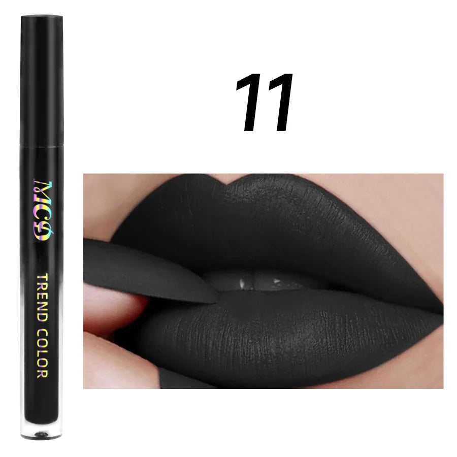 1pcs Waterproof Matte Velvet Lip Glaze Moisturizing Lip Gloss Long Lasting Liquid Lipstick Not Easy to Fade Lip tint Makeup
