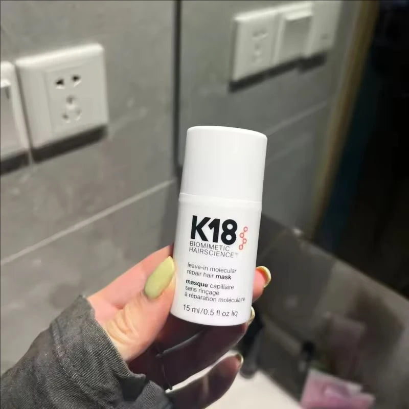 K18 150ml 50ml Leave-In Molecular Repair Hair Mask Deep Conditioning Keratin Treatment Soften Hair Smoothing Healthy Hair Care