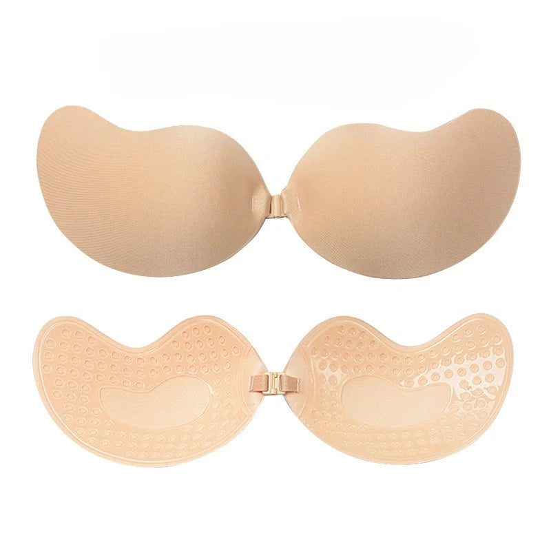 Silicone Bra Invisible Push Up Sexy Strapless Bra Stealth Adhesive Backless Breast Enhancer For Women Sticky Wedding Bikini Bras
