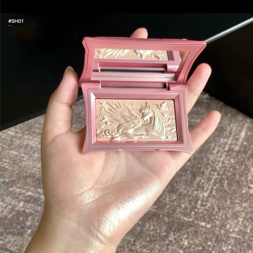 Chéeryep Professional Makeup Highlighters Set Bronzer Contouring Blush Pressed Powder Shimmer Highlight Long Lasting Brightening