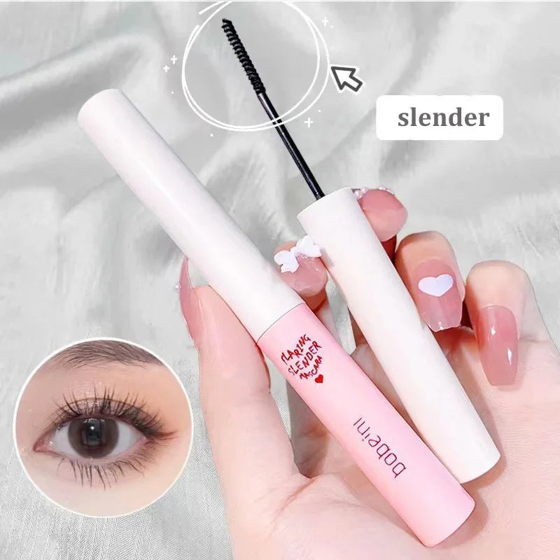 Black Head Mascara Ultra-fine Small Brush Lengthening 3D Lash Eyelash Extension Eye Lashes Long-wearing Black Color Mascara