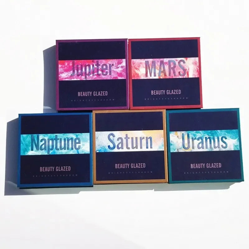 Beauty GLAZED Eyeshadow Palette 9 Color Shimmer Matte Longlasting Waterproof Palette Makeup