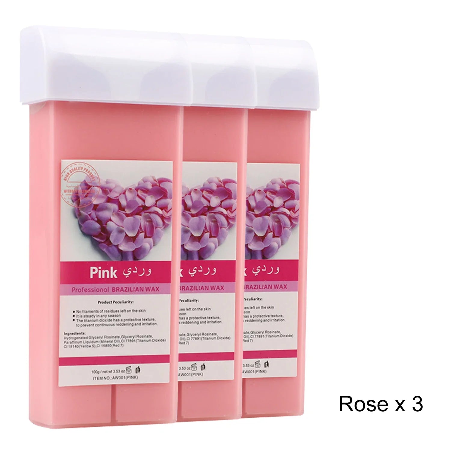 Roll on Wax Refill Painless Roll On Wax For Hair Removal Depilatory Cartridge Wax Warmer For Lavender Bikini Body Hair Removal