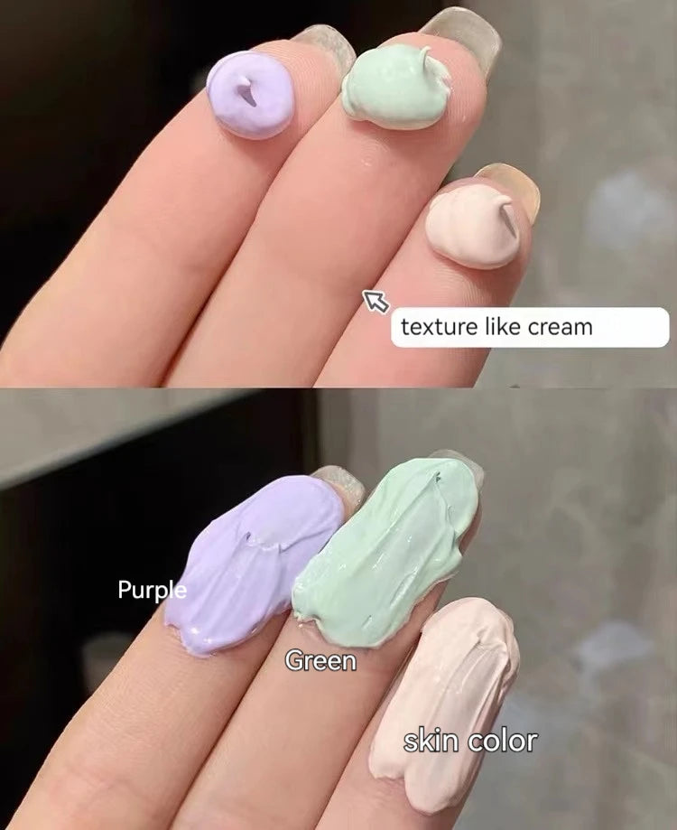 ZEESEA 3in1 Primer Concealer BB Cream Makeup Base Natural Liquid Foundation Longlasting Invisible Pores Whitening Grooming