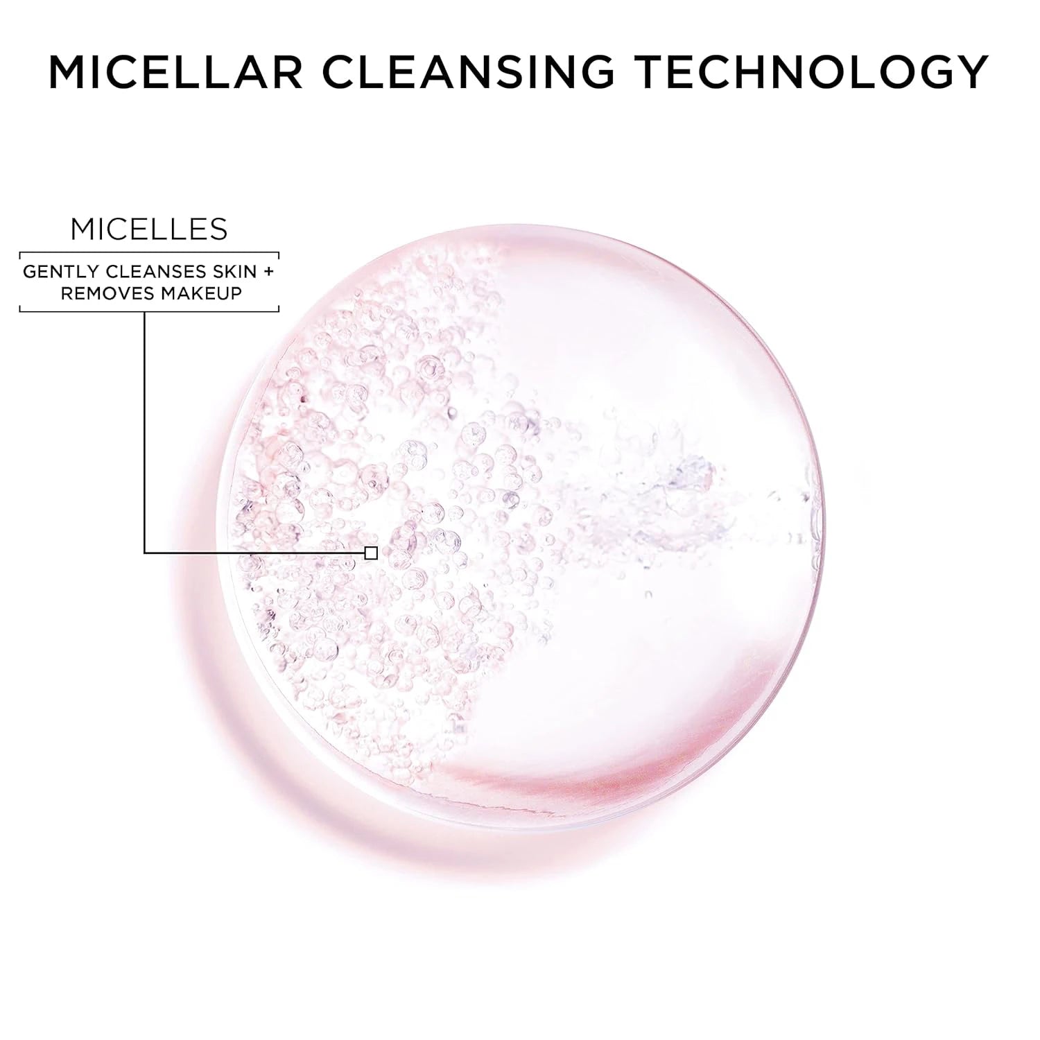 Water Ice Levin Micellar Water: All-in-1 Cleanser & Makeup Remover. No Rinse, No Rub, For Sensitive Skin. 125g.