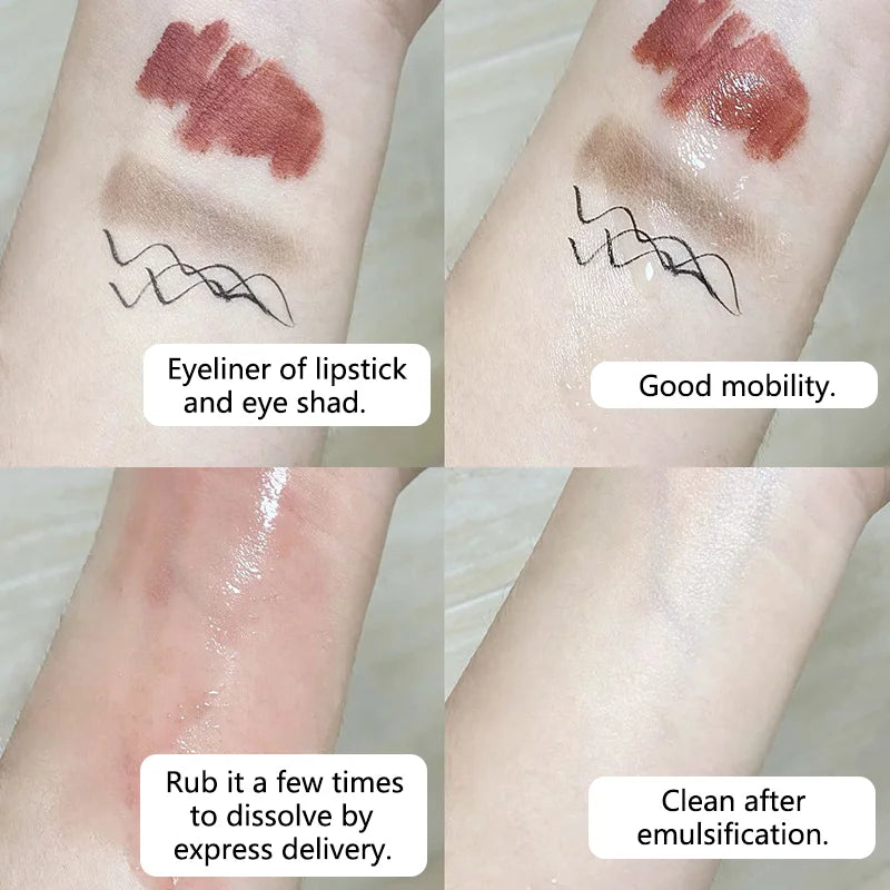 40 capsules of cleansing and makeup remover oil gently dissolve, moisturize, soothe, and make facial makeup remover portable