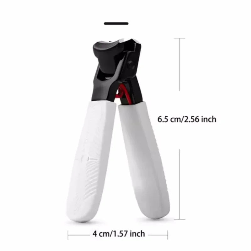 Professional Stainless Steel Nail Clippers Set for Thick Nails Anti-Splash Sharp Trimmer Nail Pedicure Manicure Tools for Men