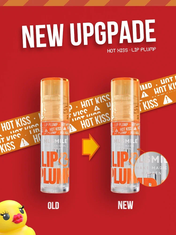 Duck Lip Plump Lip Oil Moisturizing Lip Gloss Mirror Water nature long-lasting Gloss Gloss Pearl Lip Glaze Set