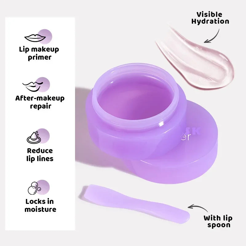 Lip Sleeping Mask 10g Hydration Moisturize Reduce Wrinkles Remove Dead Skin Repair Dry Lips Overnight Treatment