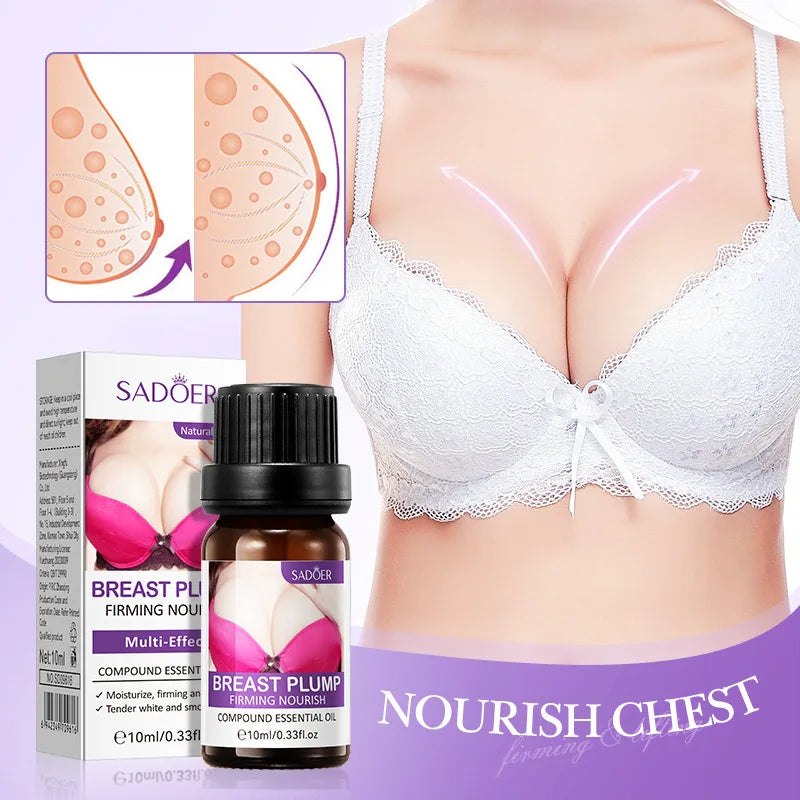 Breast Enlargement Essential Oil Boobs Enhancement Cream Bust Enlarging Bigger Chest Massage Lift Firming Up Size Bust Body Care