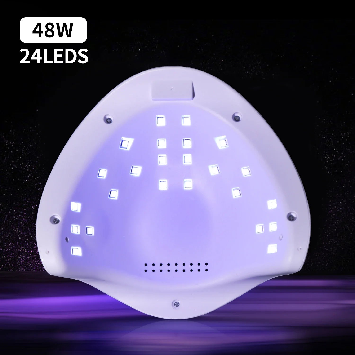 UV LED Nail Lamp 48W for Professional Saloon Fast Nail Gel Dryer With 4 Timers Automatic Sensor LCD Display