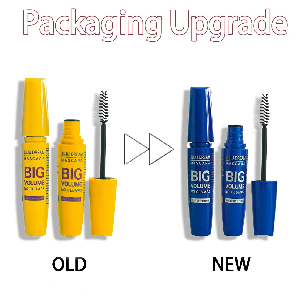 4D Curling Mascara – Lengthening, Waterproof, Sweatproof, Long-Lasting, Smudge-Proof, Unisex, Gentle, Certified