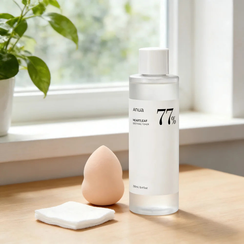 Anua Heartleaf 77 Soothing Toner, Moisturizing Glass Skin, Lightweight Moisturizing Sensitive Skin, Korean Skincare Products