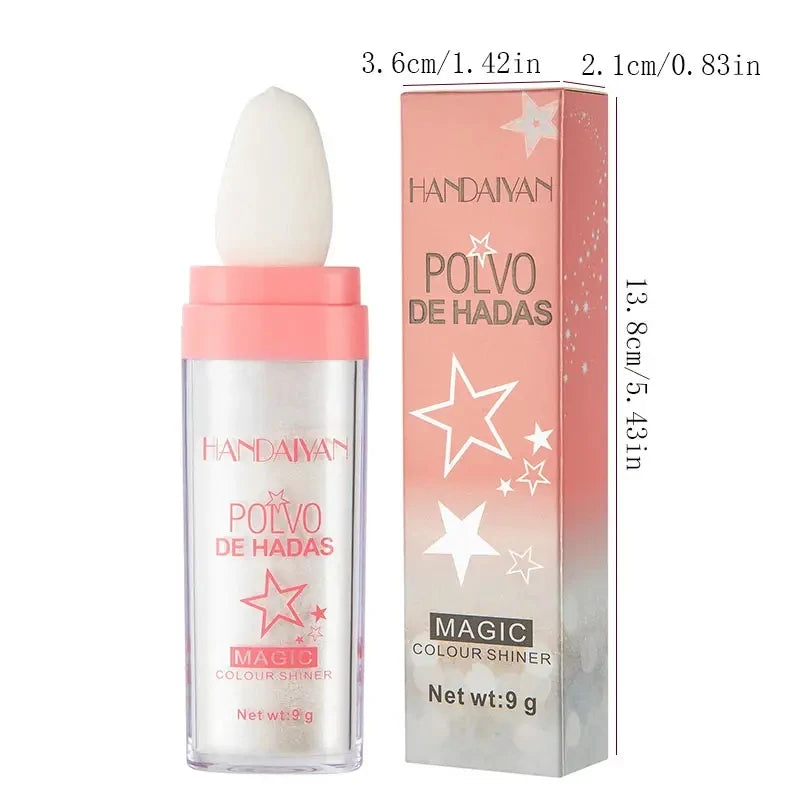 Fairy Highlight Pat Powder Full Body Highlight Brightening Natural Three-dimensional Contouring Blush