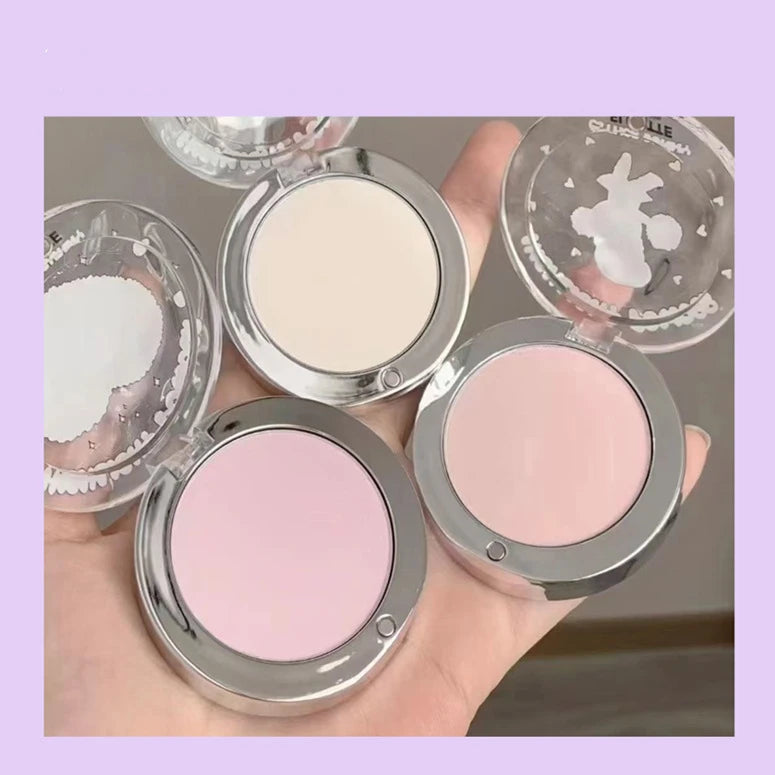 FLORTTE BUNNY Monochrome highlighting powder Naturally Brightening Facial Blush Cream High Gloss Face Blusher Makeup Cosmetics