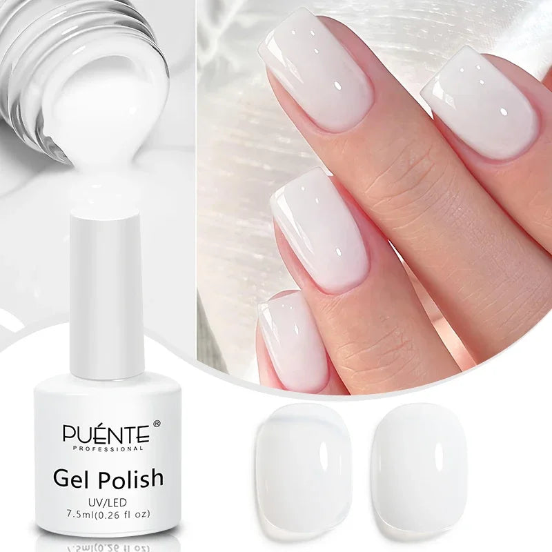 15ML 4 in 1 Builder Nail Gel For Quick Extension Nail Reinforcement Construction UV Gel Polish Semi-permanent Nail Art Varnish