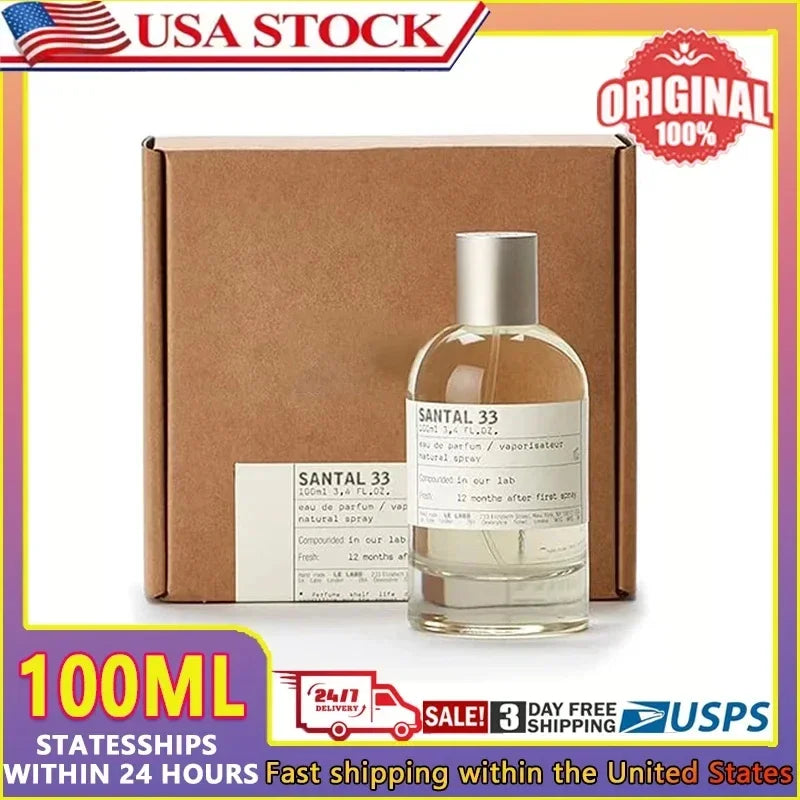 Santal 33 Unisex Perfume, 3.4 Ounces, Featuring The Scents Of Sandalwood, Nutmeg, And Cedarwood, Makes A Perfect Holiday Gift