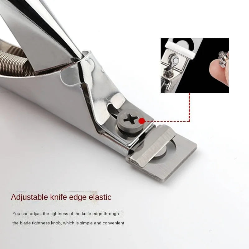 3 Colors U Word Cutting Nail Art Clippers French False Nail Tips Edge Cutters Stainless Steel Trimmers DIY Manicure Tool