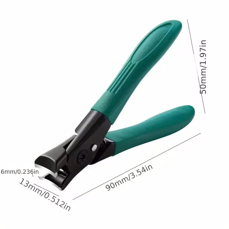 Professional Stainless Steel Nail Clippers Set for Thick Nails Anti-Splash Sharp Trimmer Nail Pedicure Manicure Tools for Men