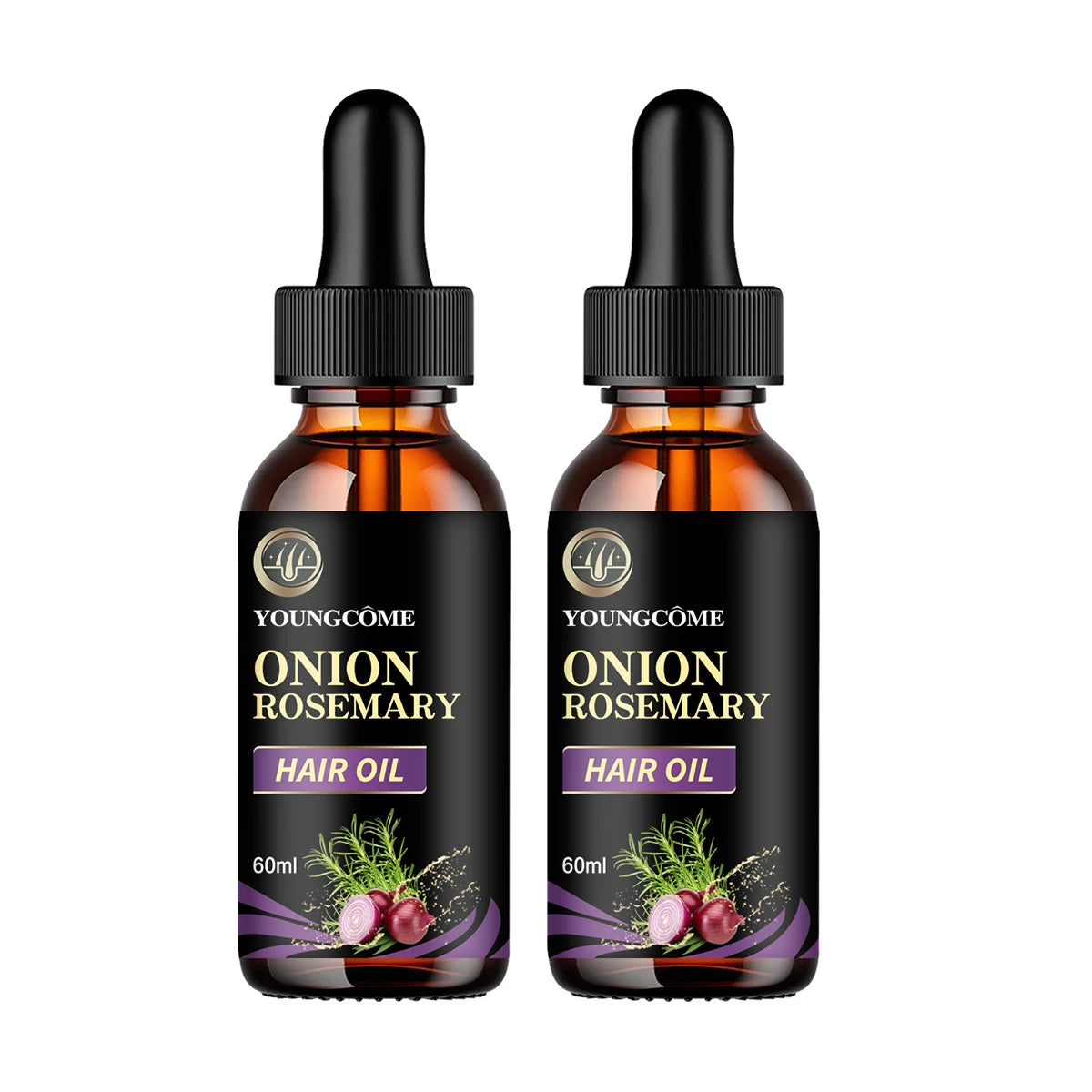 Hair Rapid Growth Essential Oil Onion Rosemary Hair Care Essential Oil Hair Regeneration Effective Hair Loss Product