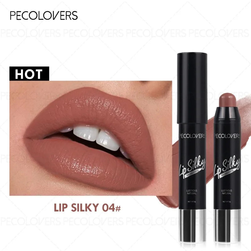 1pcs Moisturizing Lipstick Pen, Multi-color Selection, Depicting The Outline of The Lips, Plump Lips, Not Dry, Lip Cosmetics
