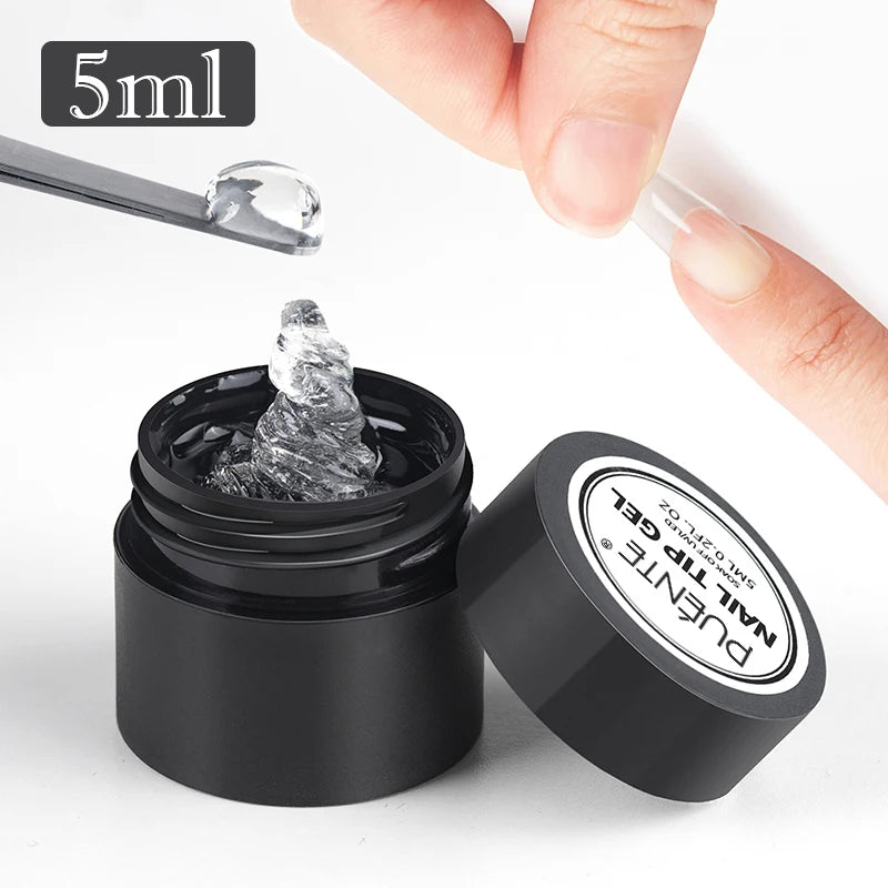 PUENTE 15ML Vitamin E Base Coat Gel Nail Polish For Soft Thin Breaking Nails Strengthen Soak Off UV Gel Varnish For Nail Care