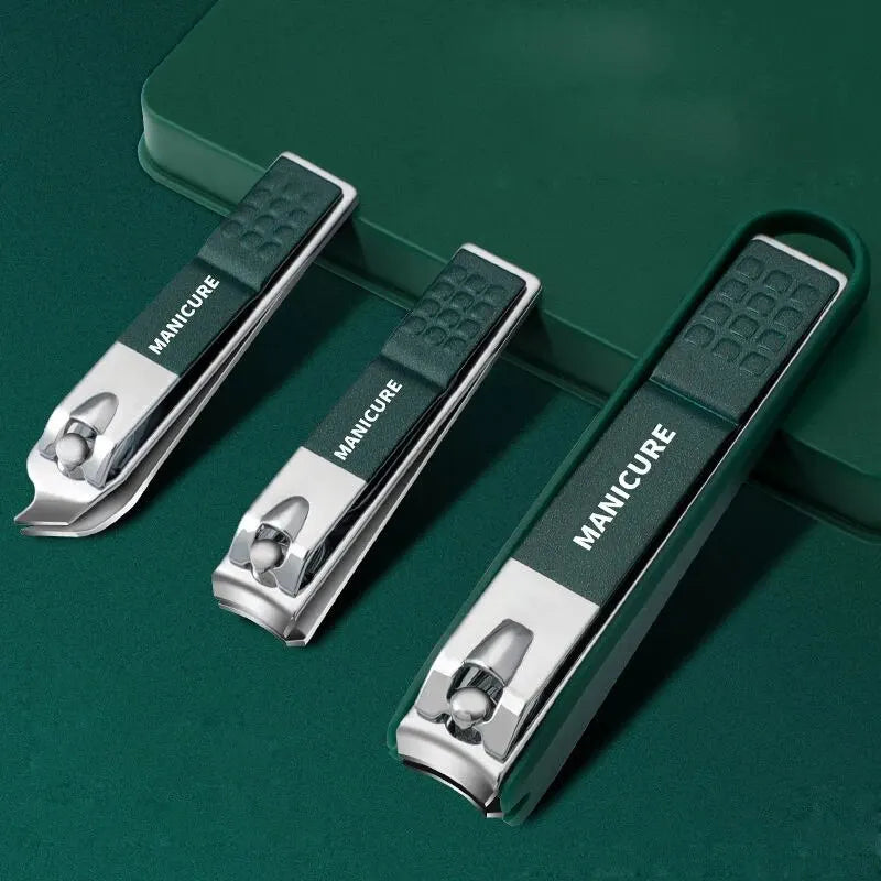 Germany Nail Clipper Set a Full Set of New High-grade Men and Women on Special Nails Cut Nail Clippers Pedicure Tool Boxes