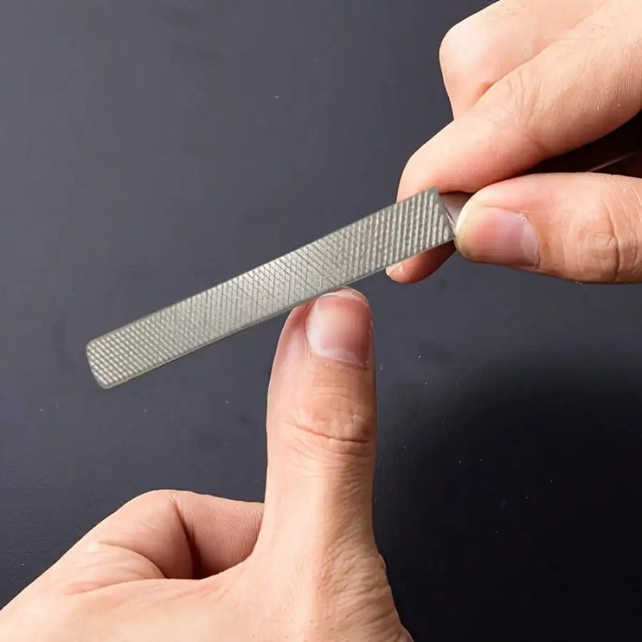 2 Pcs Premium Nail Files - Stainless Steel Ingrown Toenail Lifter, Essential for Professionals & Hobbyists, Shaping & Polishing
