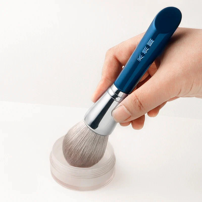 MyDestiny Azure Blue 11pcs Makeup Brush Set&Kit Super Soft Fiber, High Quality Face&Eye Foundation Eyeshadow Powder Brush