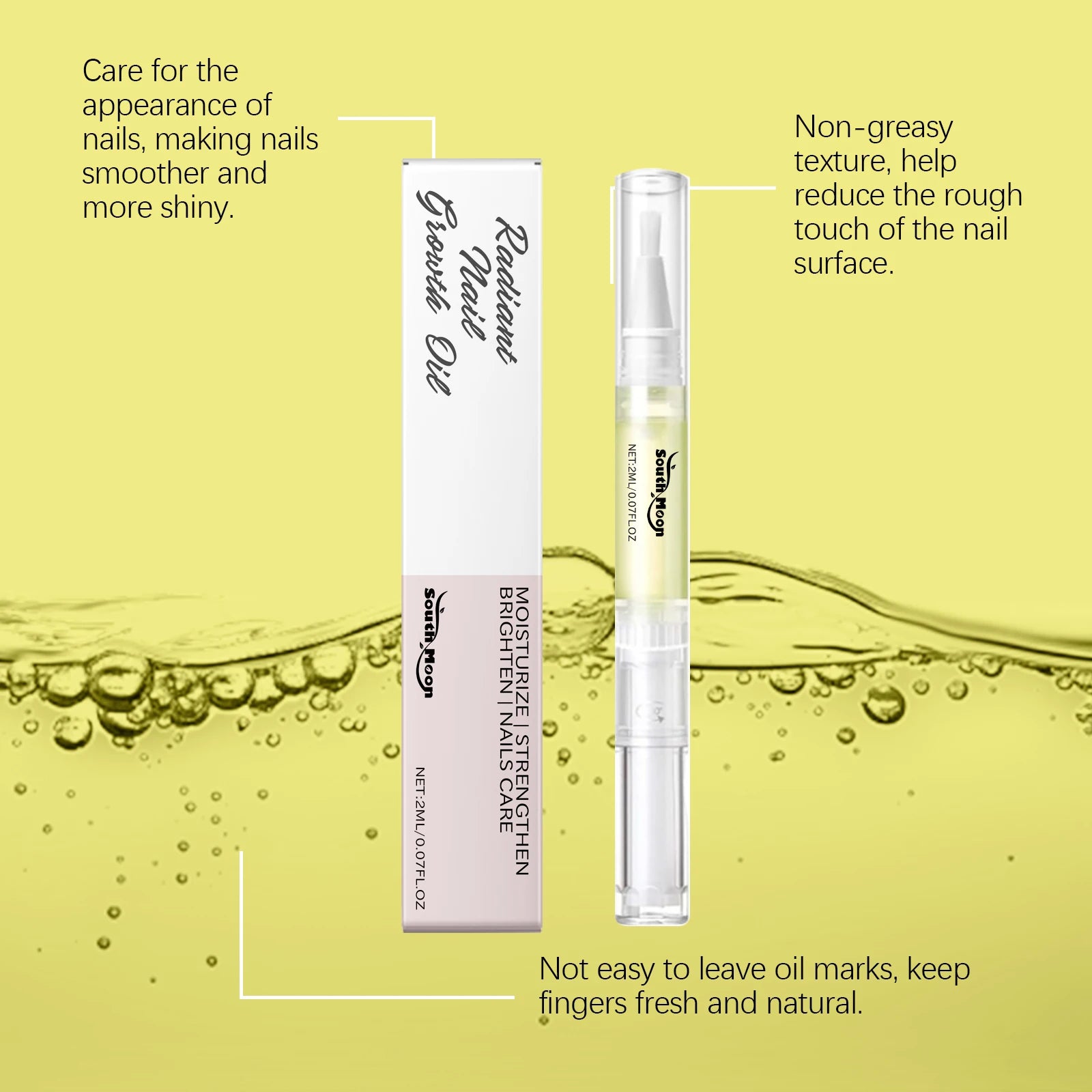 Nail Growth Oil Cuticle Revitalizer Strengthing Repair Damage Nails Prevent Agnail Deep Nourishing Nutrition Nail Soften Oil Pen