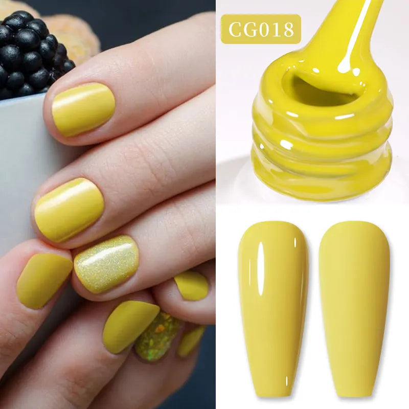 BORN PRETTY Black White Colors Gel Nail Polish 10ml Soak Off UV LED Gel Nail Art DIY Design Semi Permanent Varnishes Manciure