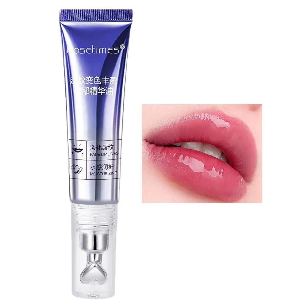 Lip Plumping Essence Oil Color-Changing Lip Beauty Essence Nourishing,Moisturising Sexy Lip Care Fade Lines Plumping Lip Serum