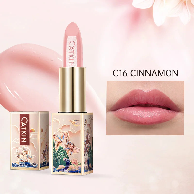 CATKIN Lip Balm – Moisturizing, Repairing Lip Skin, Pink Transparent Soothing Treatment for Soft & Healthy Lips