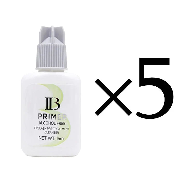 IBeauty Eyelash Primer Coconut Banana Rose Alcohol Free 15ml For False Eyelashes Extension Clear Glue Adhesive Korea Tools
