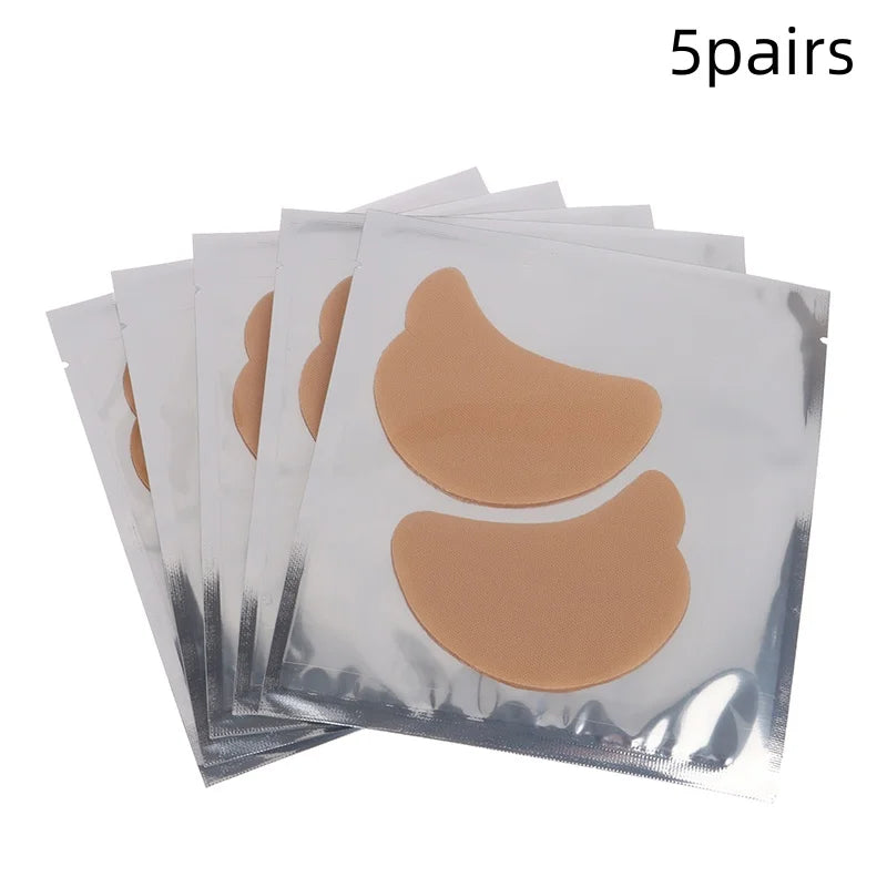 1/5pairs UV Face Patch Golf Sun Protection for Outdoor Activities Stickers Sunblock Gel Patches Moisturing Gel Eye Mask