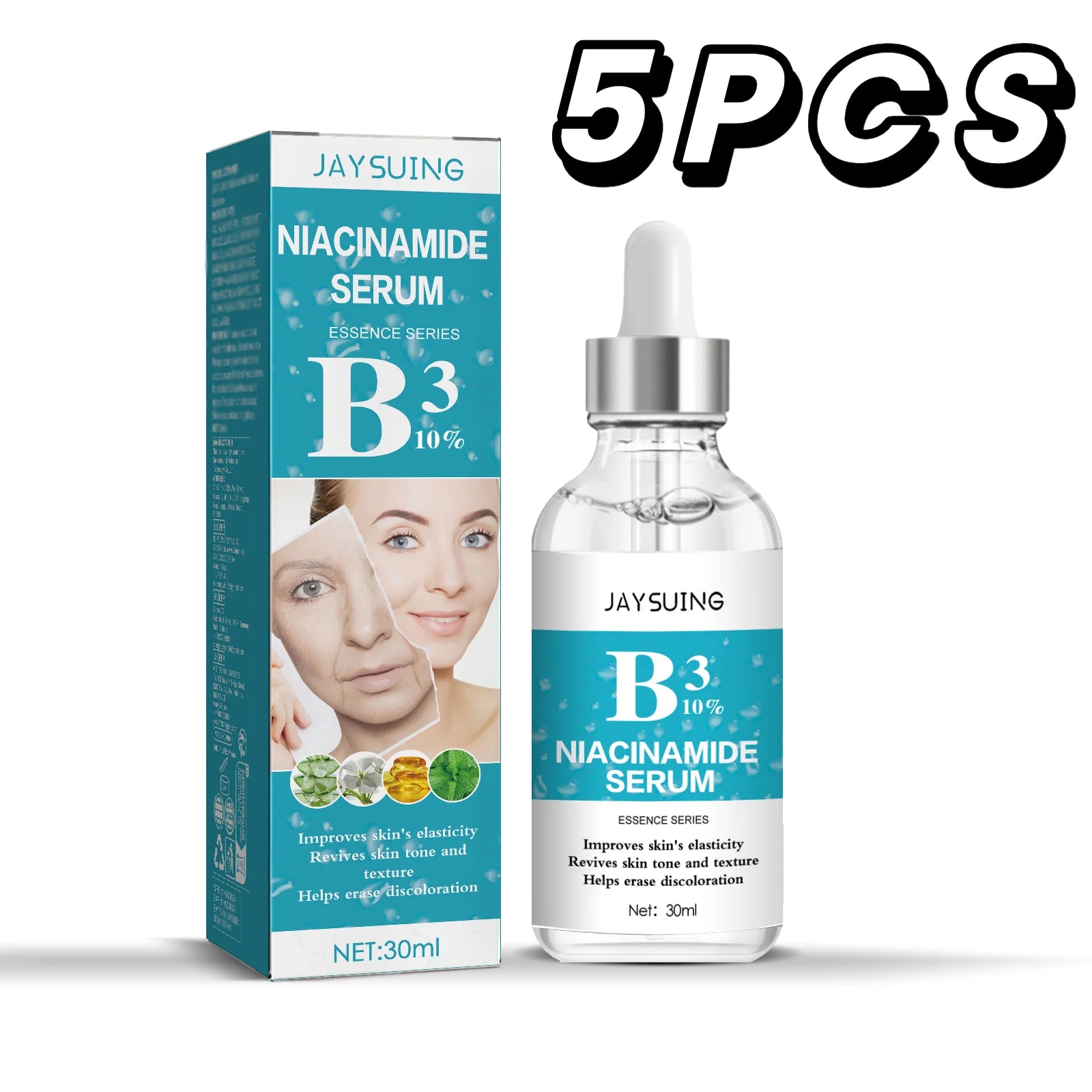 Nicotinamide Anti Wrinkle Serum Collagen Lifting Firming Fine Lines Repair Face Essence Smooth Facial Skin Care Anti-Aging Serum