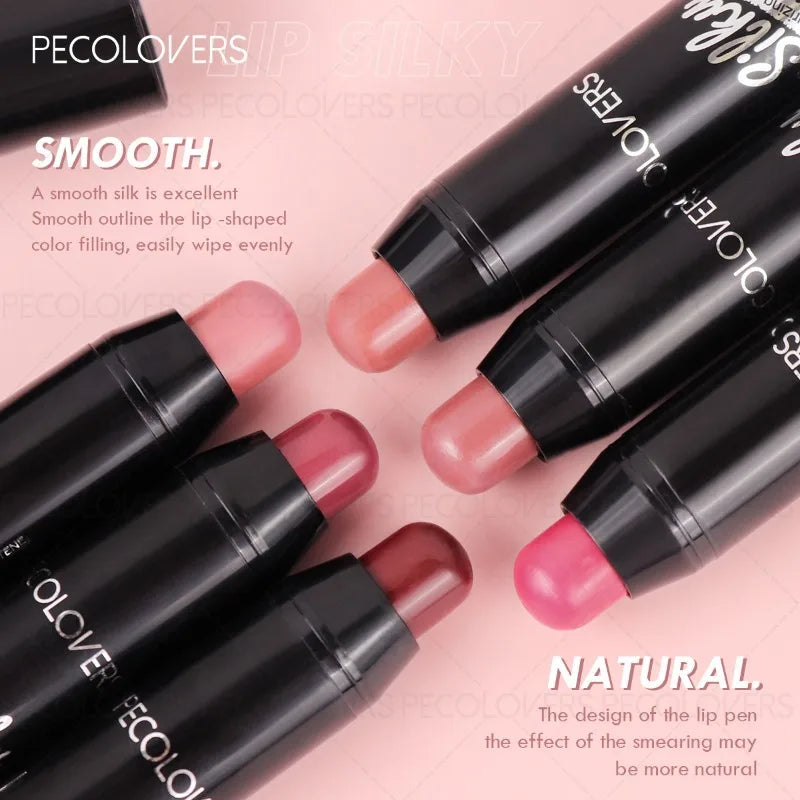1pcs Moisturizing Lipstick Pen, Multi-color Selection, Depicting The Outline of The Lips, Plump Lips, Not Dry, Lip Cosmetics
