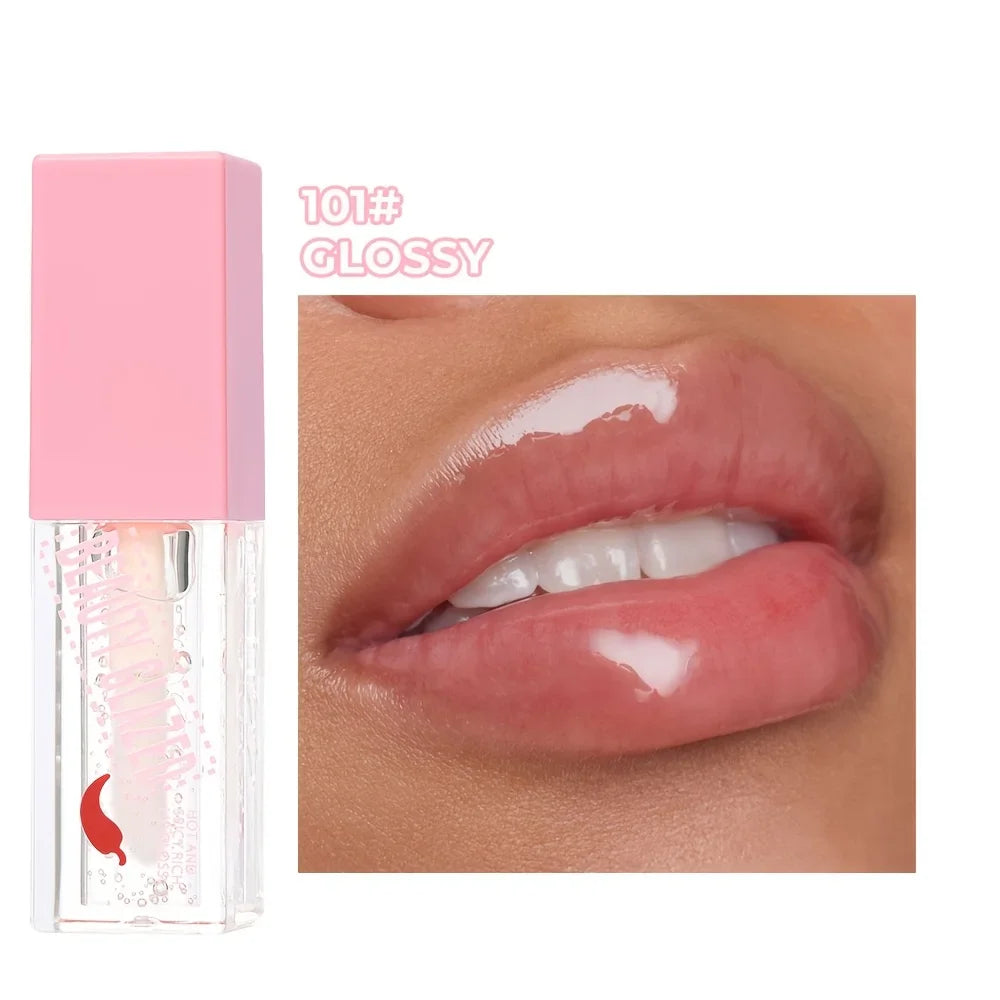 Chili Lip Plumper Oil Serum Instant Long Lasting Volumising Essence Oil Repair Lip Fine Lines Increases Elasticity Sexy Lip Balm