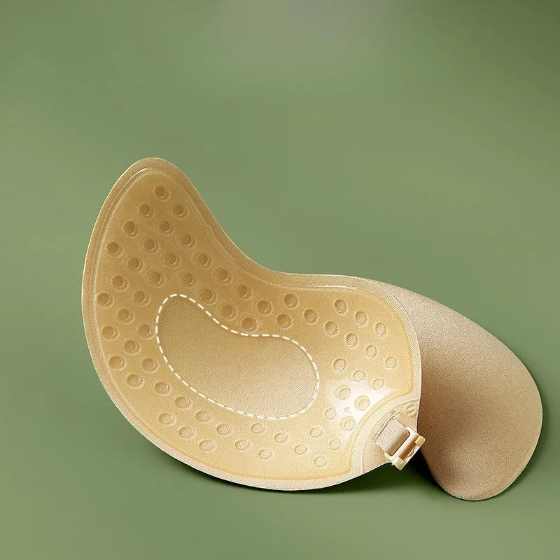 Invisible Strapless Adhesive Stick Bra Breast Tape Push Up Bras Women Lingerie Seamless Silicone Nipple Covers Bralette Pasties