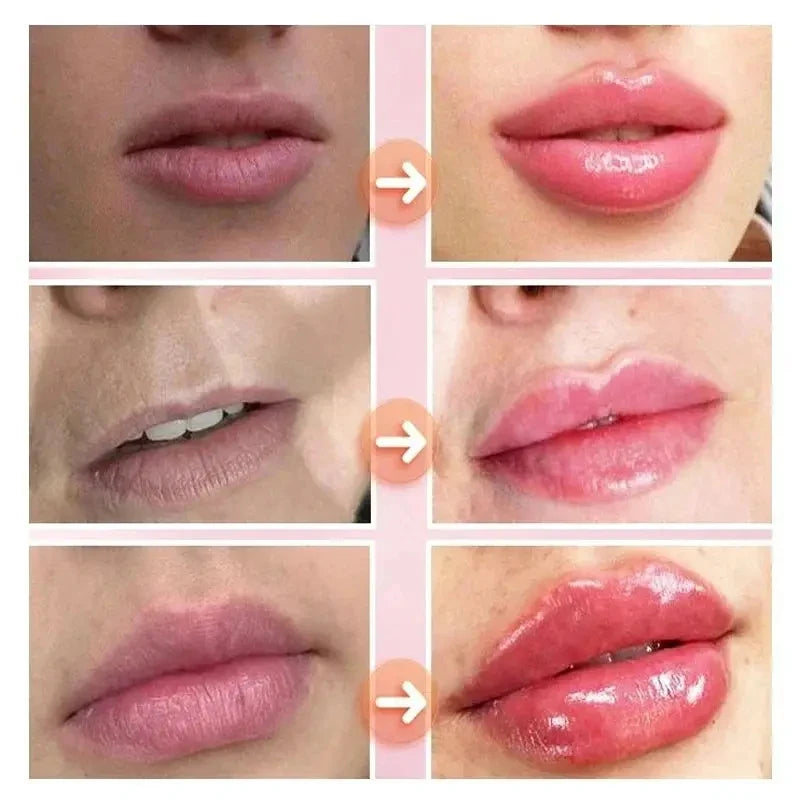 Collagen Lip Plumping Oil Instant Long Lasting Volumise Deeply Moisturize Reduce Lip Lines Lightweight Non-sticky Lip Balm Oil