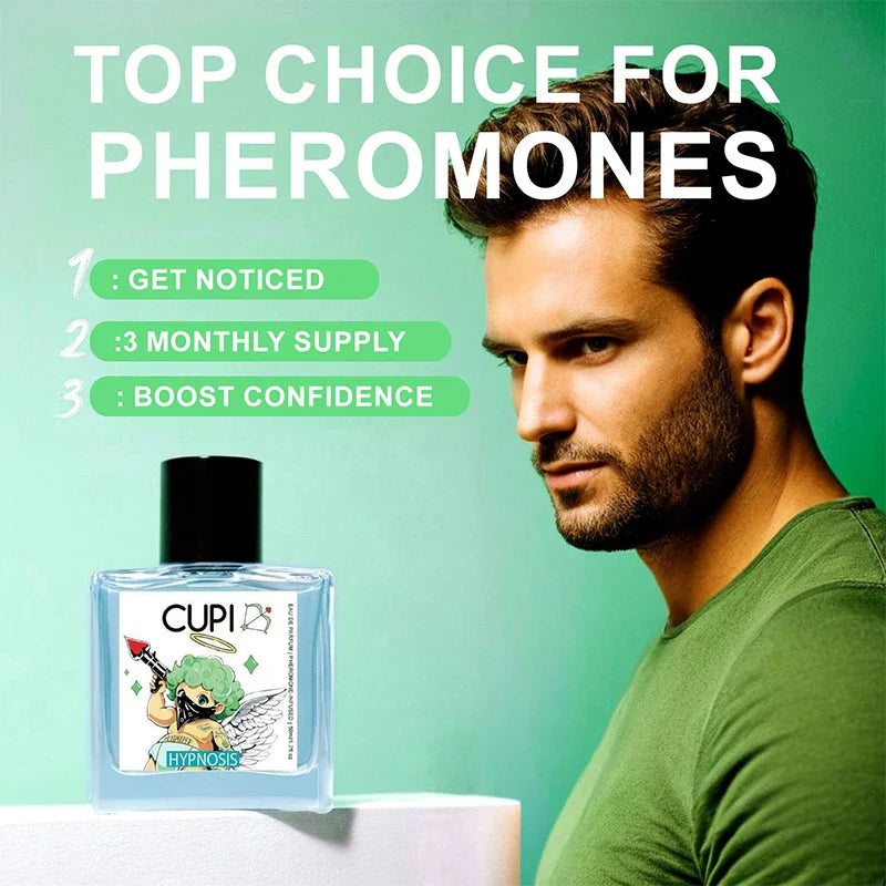 Cupid Hypnosis Cologne Perfume Pheromone Fragrance Spray of Man to Attract Women Flirting Scent Female Dating Angel Body Mist