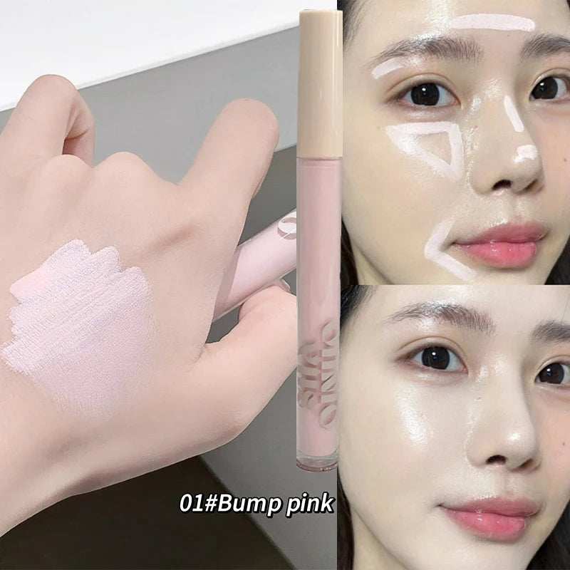 Grey Brown Facial Contour Shadow Cream Natural Nude Makeup Liquid Contouring Stick 3D Nose Shadow Brightening Bronzers Cosmetic