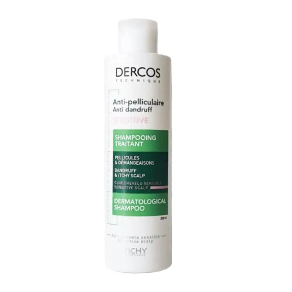 DERCOS Anti Itch Purifying Shampoo Formula Anti Dandruff Oil Control Refreshing Nourishing Fluffy Damaged Scalp Hair Care