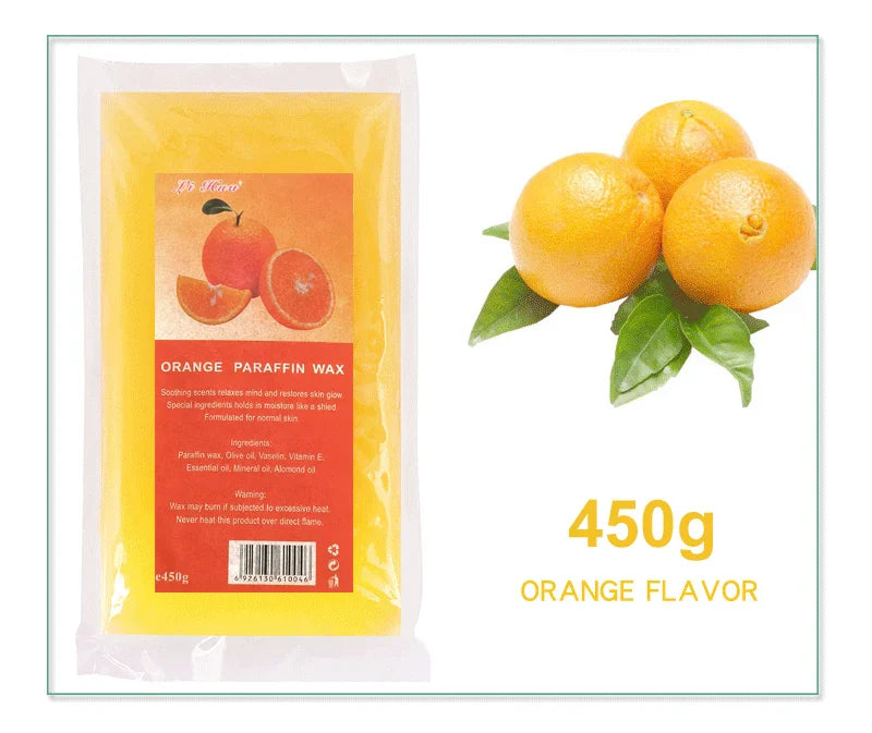 200g/450g Paraffin Wax Hand and Foot Care Beauty Wax For Wax Heater Machine SPA Moisturizing Hand Soft Wax For Bikini Body