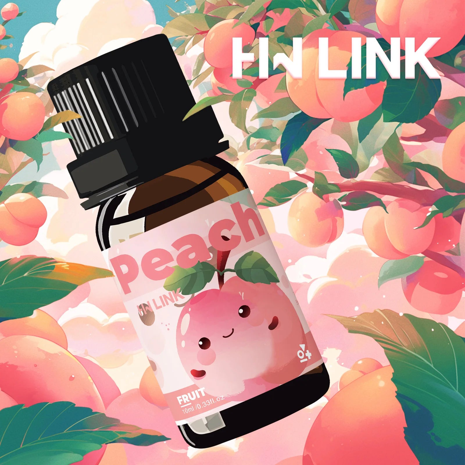 Peach Essential Oils Peach Perfume Makeup 10ml For Candle, Soap Making, Aromatherapy, Diffusers, Home Care,Skincare Gift